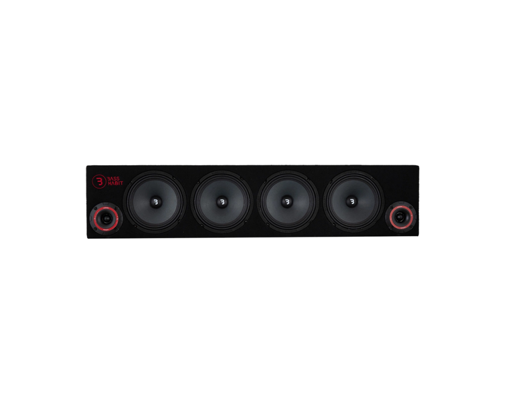 BASS HABIT PLAY Loaded 6,5" SPL Board 4x6,5"