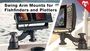 RAM Horizontale 30,48 cm (12") zwenkarm montage voor visvinders & plotters - RAM Mounts RAM-109H-1U afbeelding 3