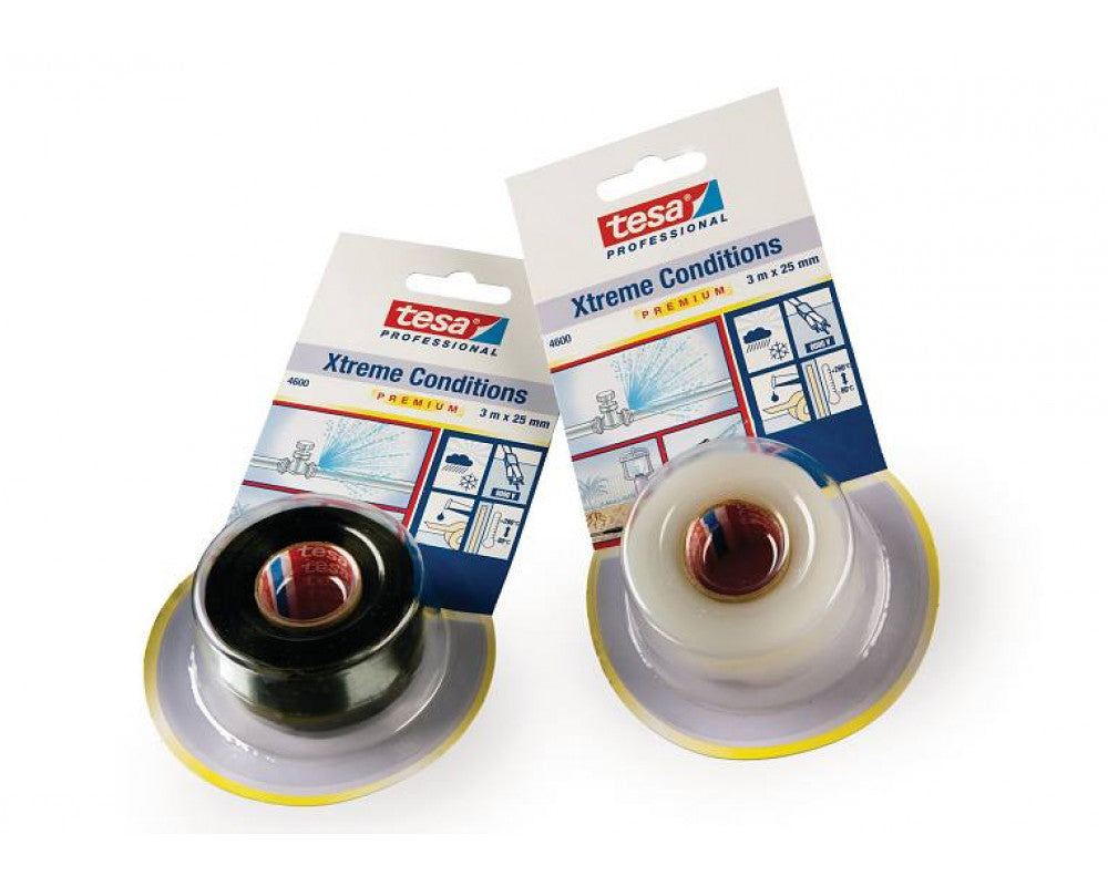 TESA XTREME 4600 L.10mtr x B.25mm Zwart (Per Stuk)