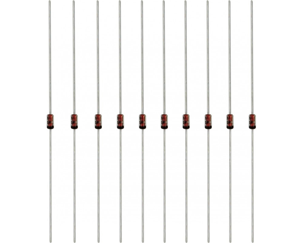 Sperrdiode BAT43 30V/0,2A/DO-35 10 Stuks